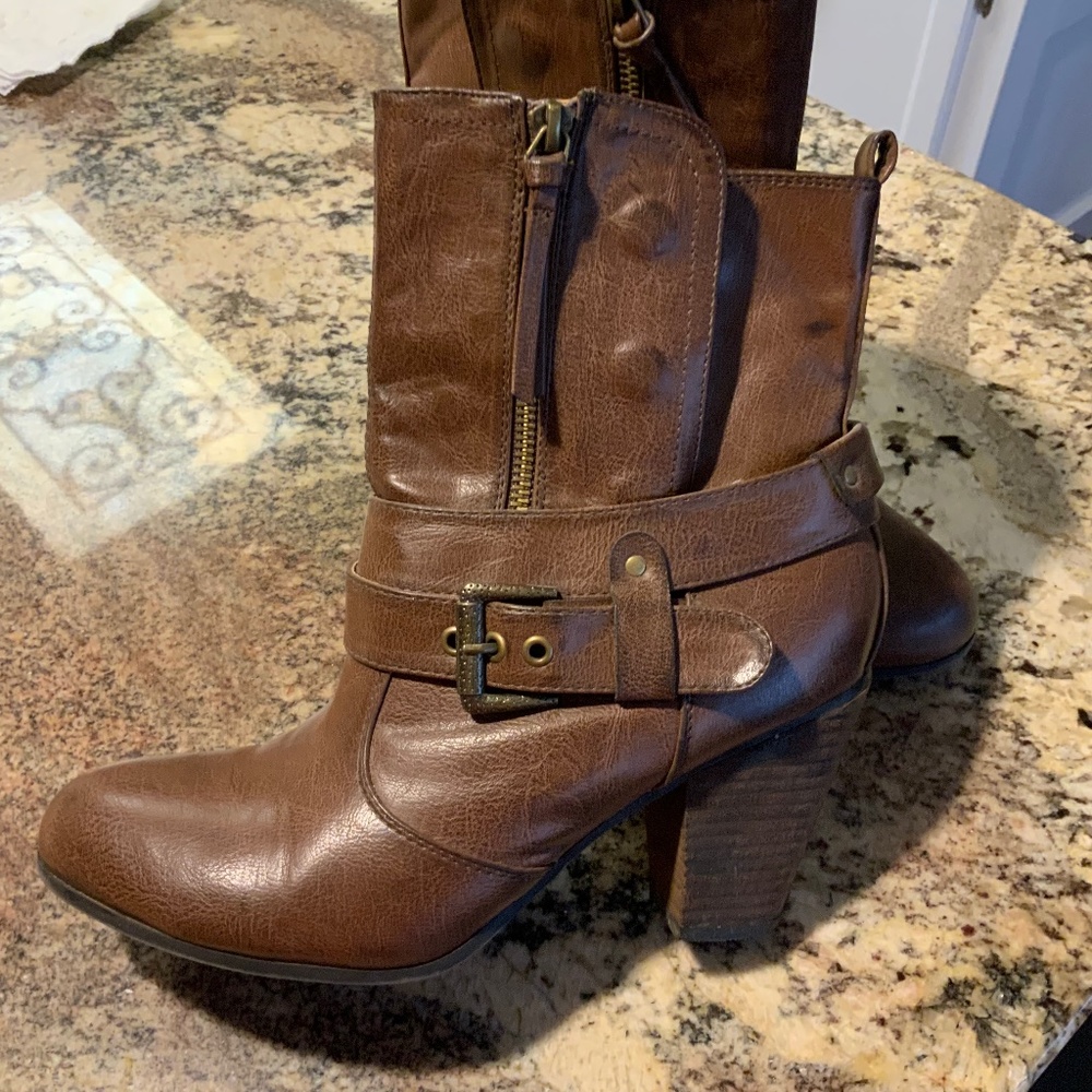 Jomax Womens above ankle leather boots size 9